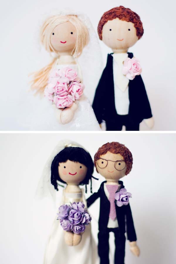 Tortenfiguren Hochzeit individuell Tortenfiguren Hochzeit individuell