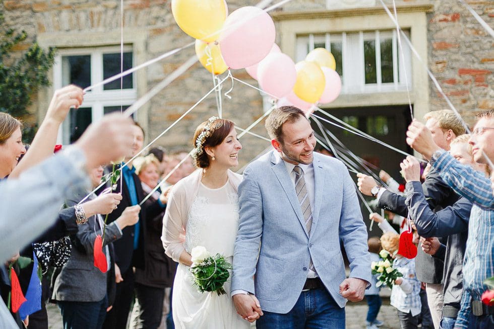 Spalier stehen Hochzeit Ballons Spalier stehen Hochzeit Ballons