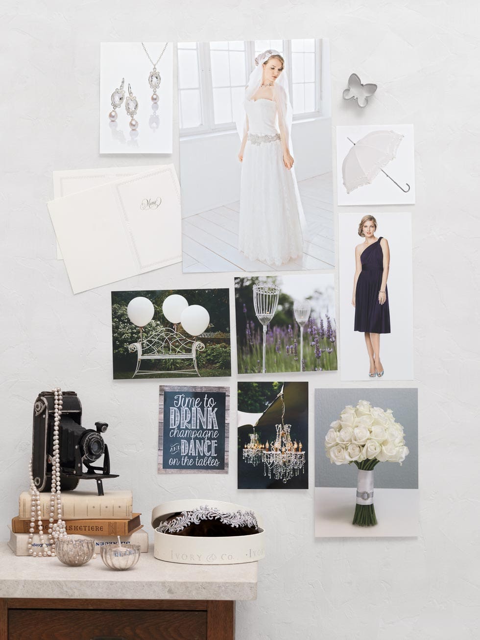 Stimmungsboard Hochzeit Stimmungsboard Hochzeitskonzept
