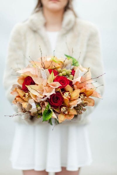 Brautstrauß Winterhochzeit Brautstrauß Winterhochzeit