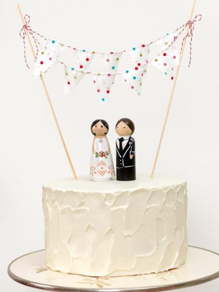 Schlichte Hochzeitstorte Schlichte Hochzeitstorte