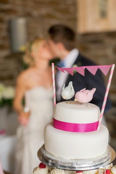 Hochzeitstorte mit Fondant Hochzeitstorte mit Fondant