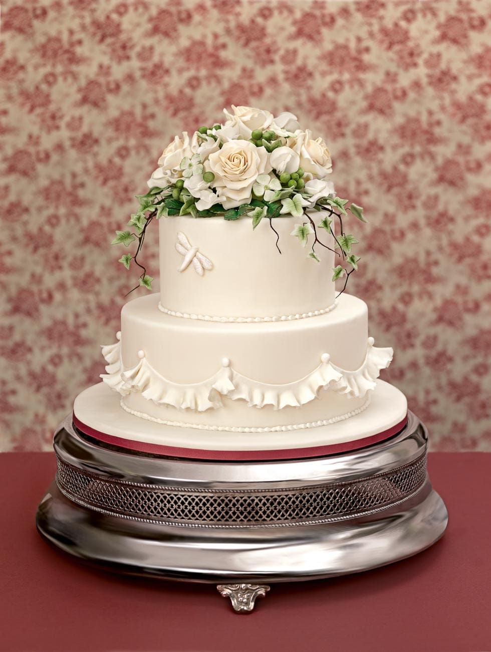 Rosen aus Fondant formen Rosen aus Fondant formen