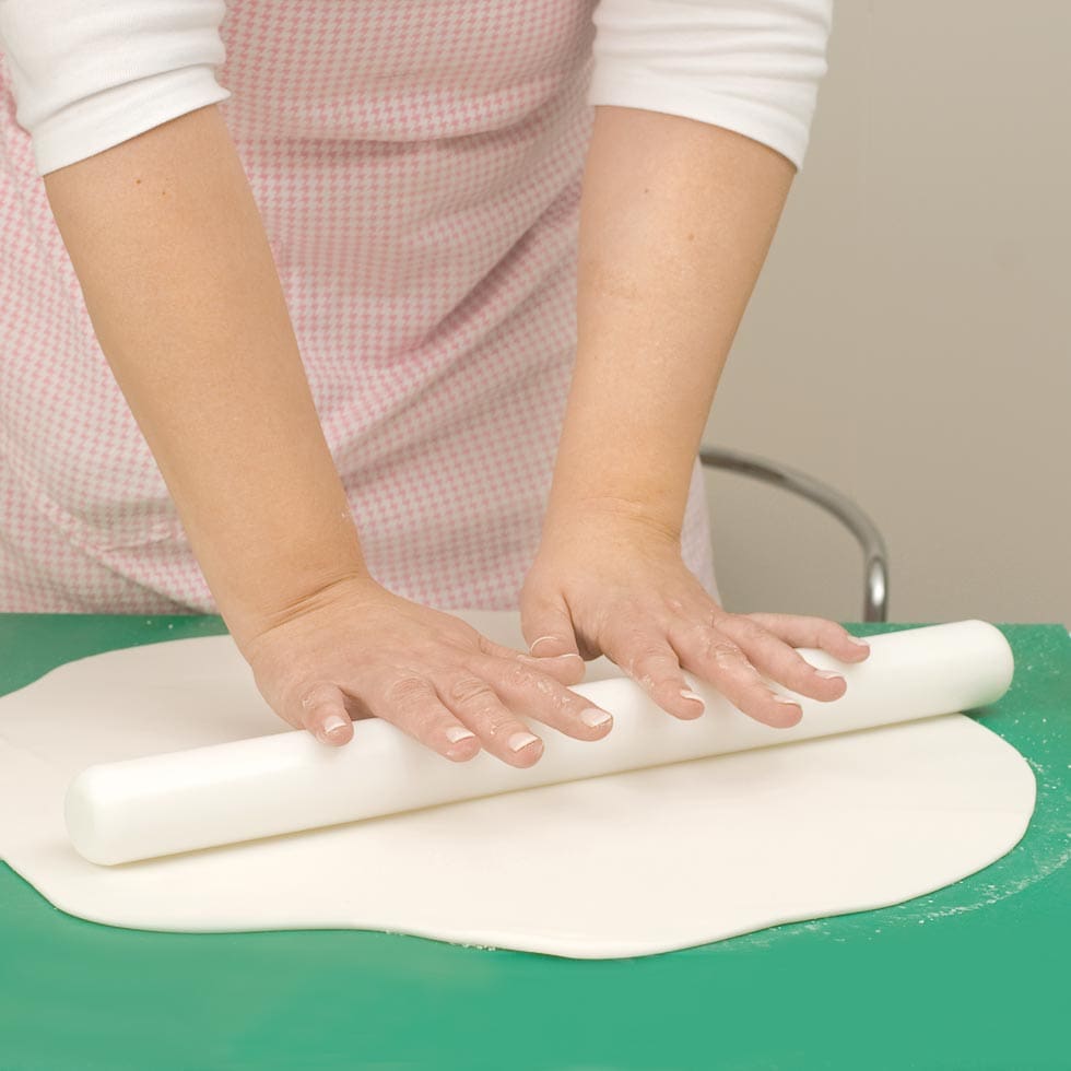 Fondant dünn ausrollen