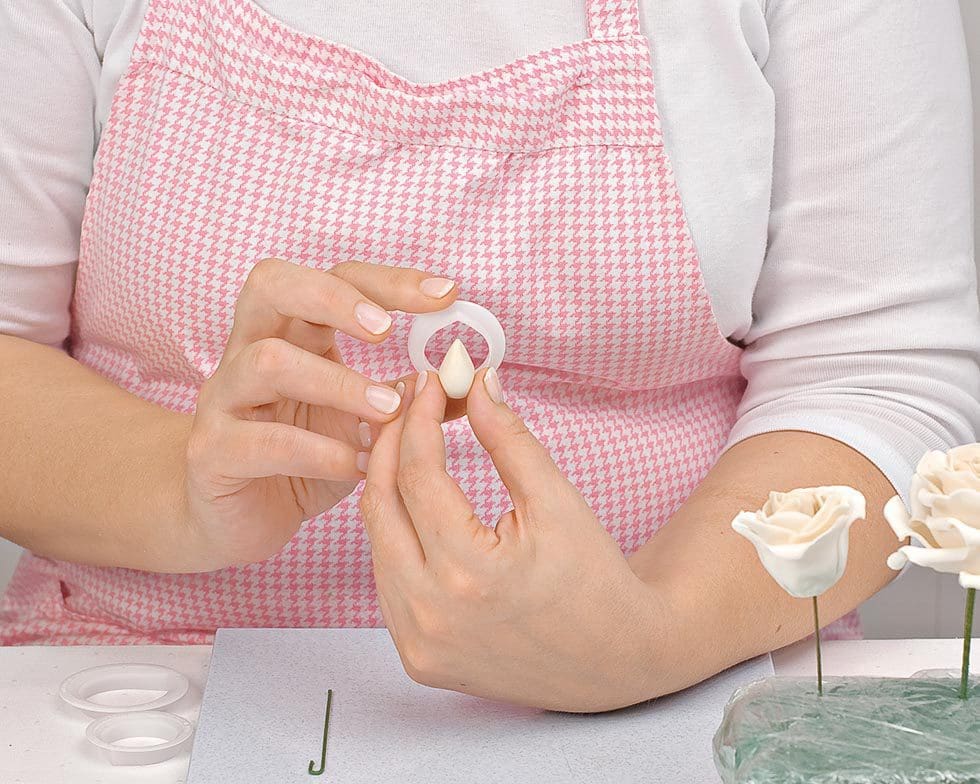 Basiskern für Fondantrose Basiskern für Fondantrose