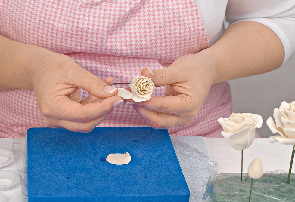 Torten_Rose-30 Hochzeitstorte Blume DIY