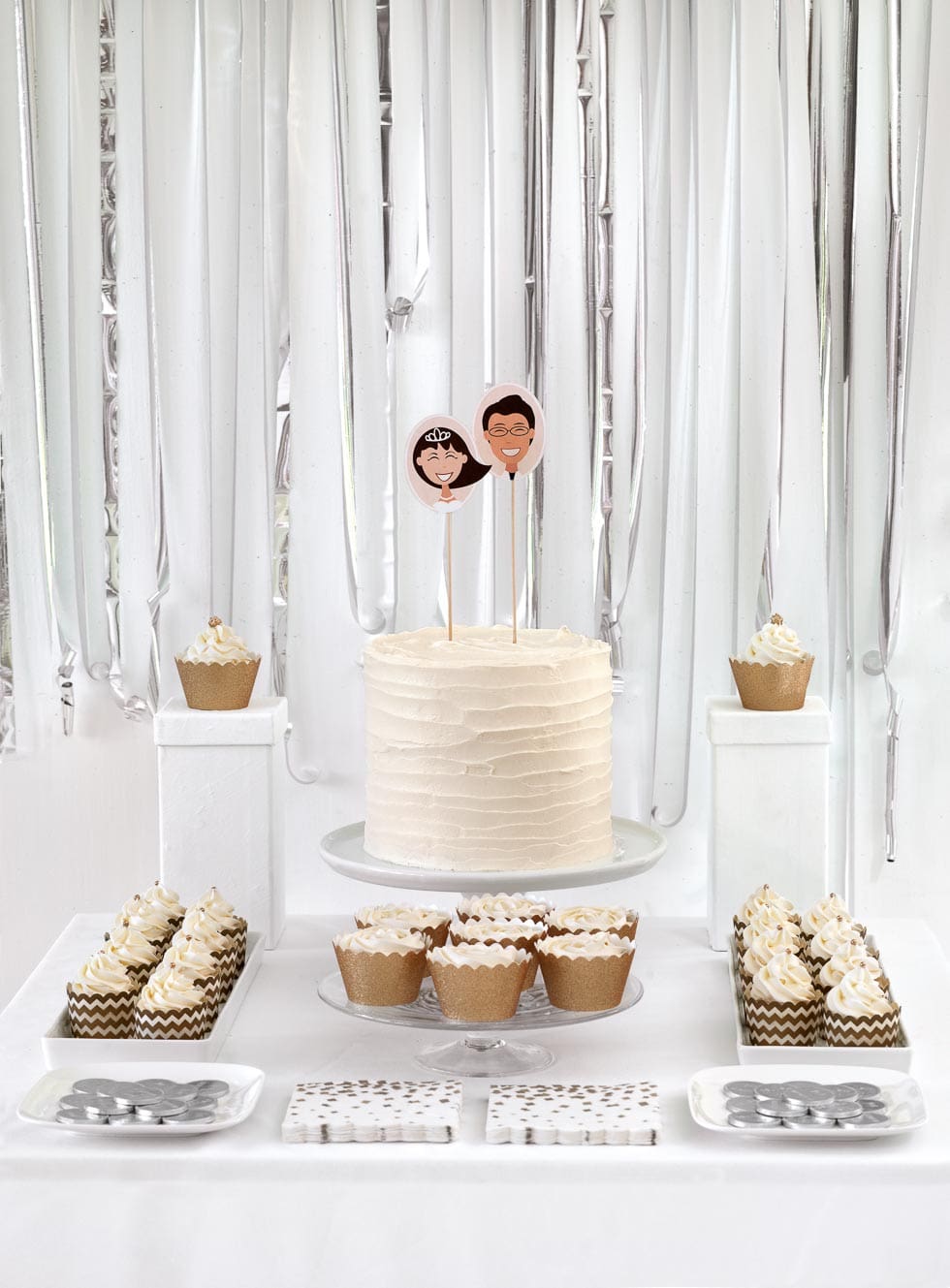 Hochzeitstorte Torten-Topper Hochzeitstorte Torten-Topper