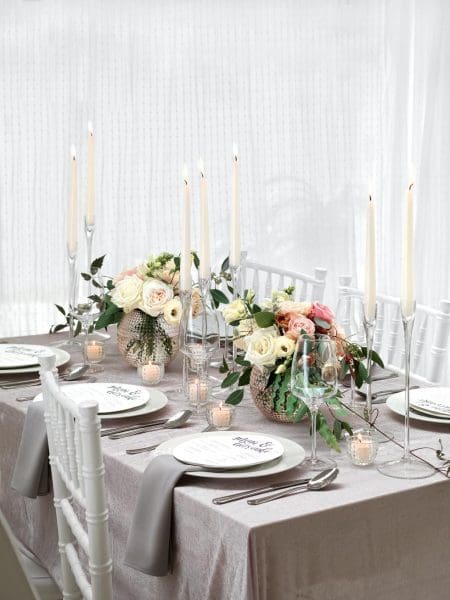elegante Tischdekoration elegante Tischdekoration