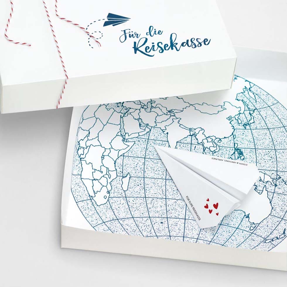 Geldgeschenk Flitterwochen Geldgeschenk Hochzeit kreativ verpacken