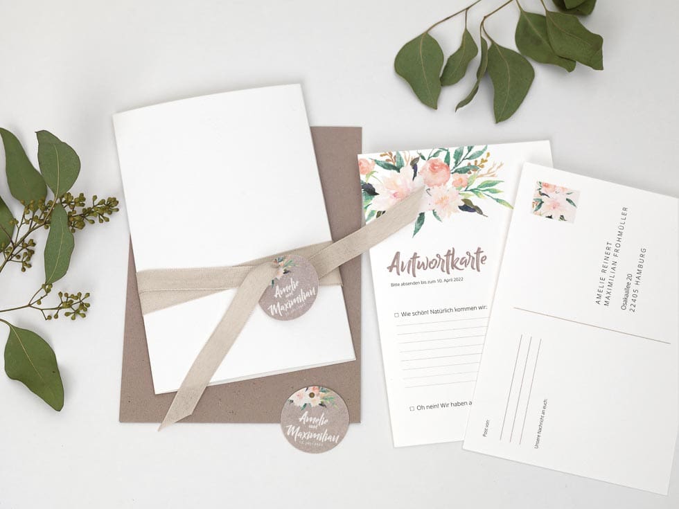 Hochzeitseinladung Pocket Fold Hochzeitseinladung Pocket Fold