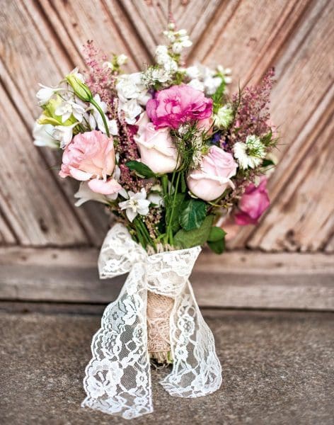 Brautstrauß Rosa und Weiß Brautstrauß Rosa und Weiß