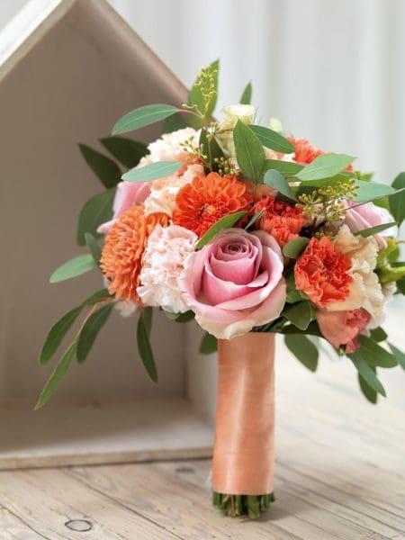 Brautstrauß Orange und Rosa Brautstrauß Orange und Rosa