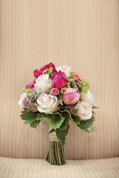Brautstrauß Weiß und Pink Brautstrauß Weiß und Pink