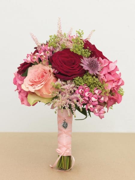 Brautstrauß Rot und Pink Brautstrauß Rot und Pink