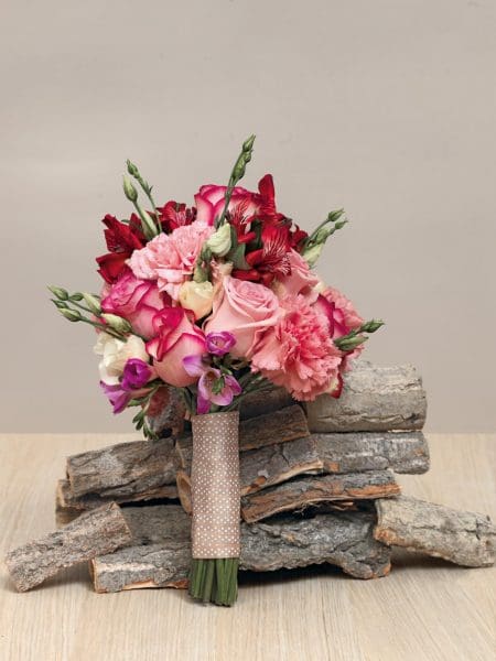 Brautstrauß Rosa und Rot Brautstrauß Rosa und Rot