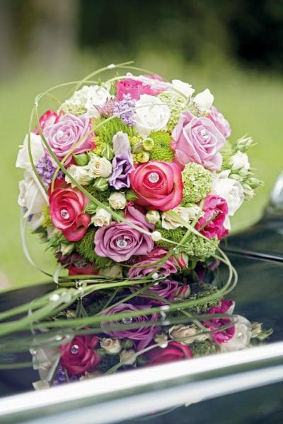 Brautstrauß Rosa und Flieder Brautstrauß Rosa und Flieder