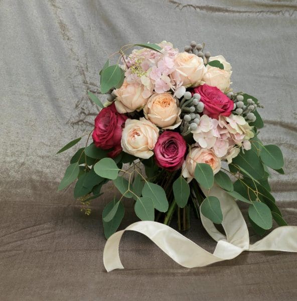 Brautstrauß Pink und Pfirsich Brautstrauß Pink und Pfirsich