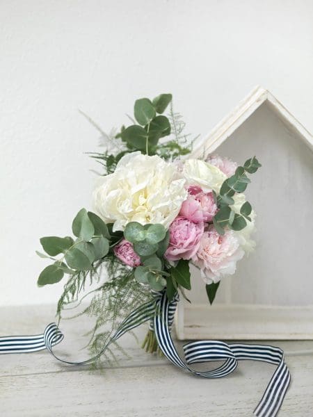 Brautstrauß Weiß und Rosa Brautstrauß Weiß und Rosa