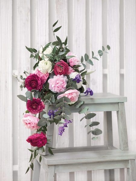 Brautstrauß Weiß, Rosa und Pink Brautstrauß Weiß, Rosa und Pink