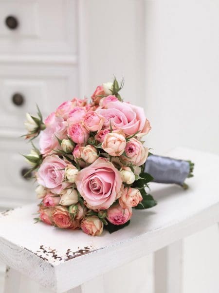 Brautstrauß Rosa und Beige Brautstrauß Rosa und Beige