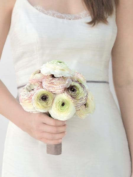 Brautstrauß Weiß, Lila und Rosa Brautstrauß Weiß, Lila und Rosa