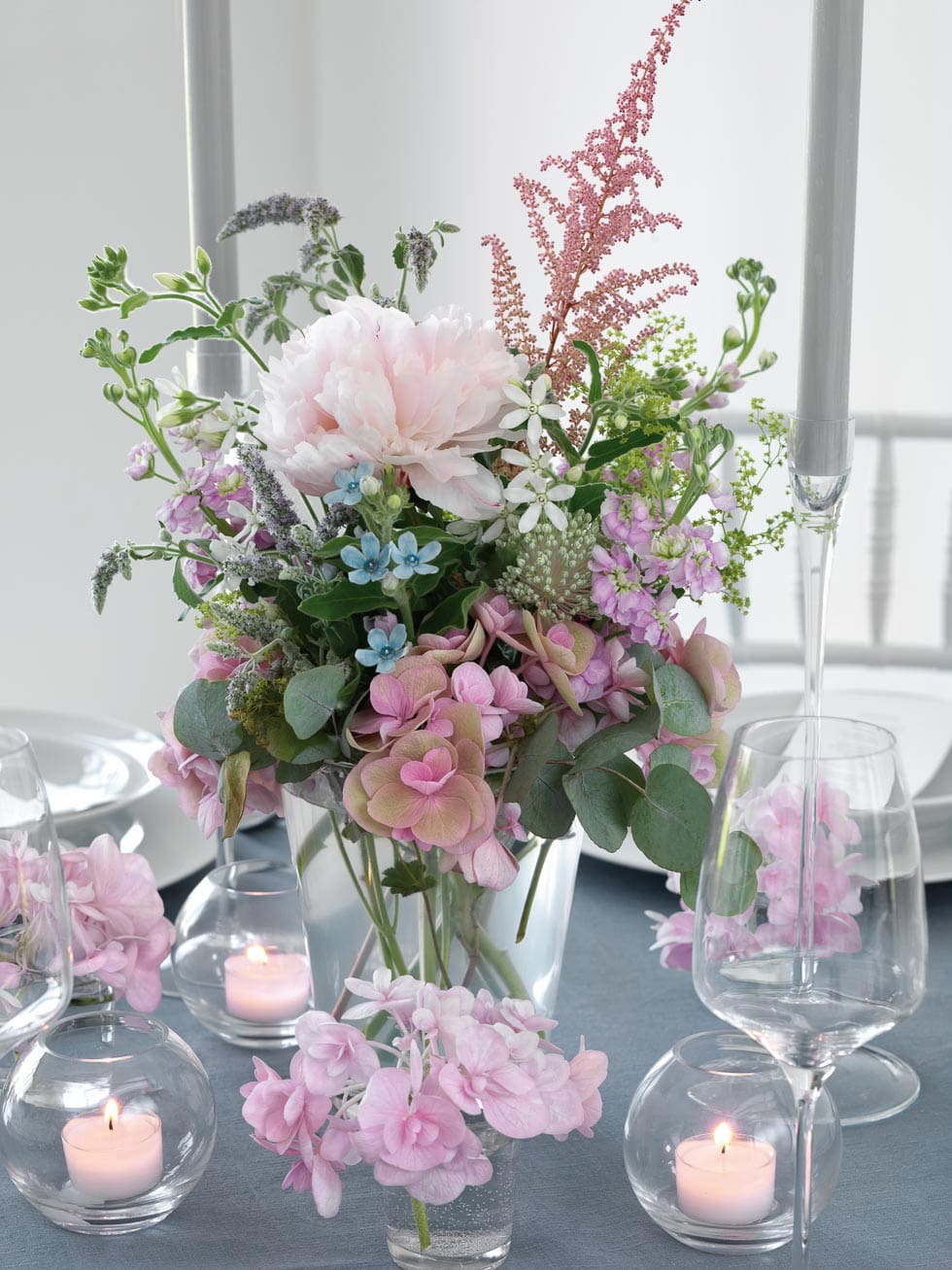 Blumen arrangieren Trick Blumen arrangieren Vase