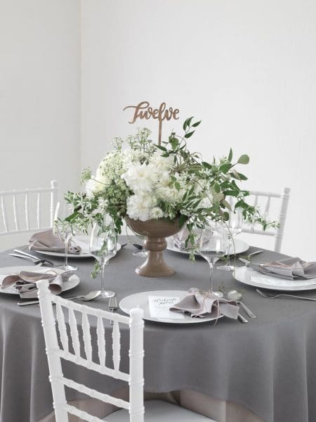 Tischdeko Hochzeit runder Tisch Tischdeko Hochzeit runder Tisch