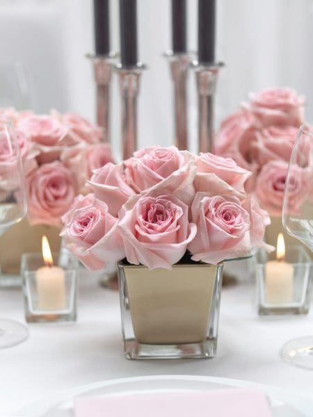 Tischdekoration Rosa Tischdekoration Rosa