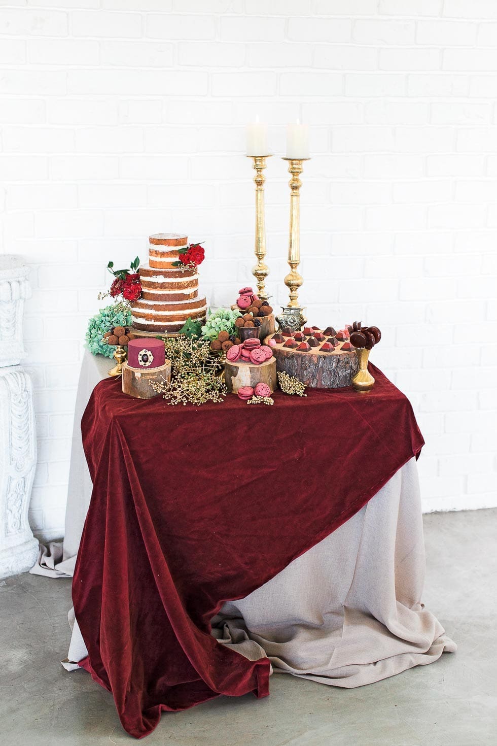 Desserttable rustikaler Stil Desserttable rustikal