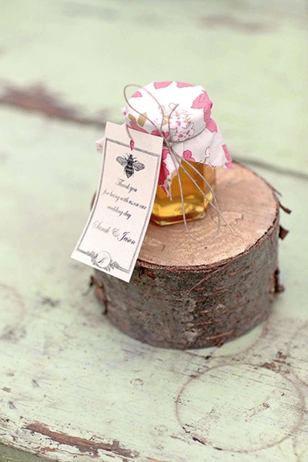 Handgemachte Hochzeit Gastgeschenk Honig