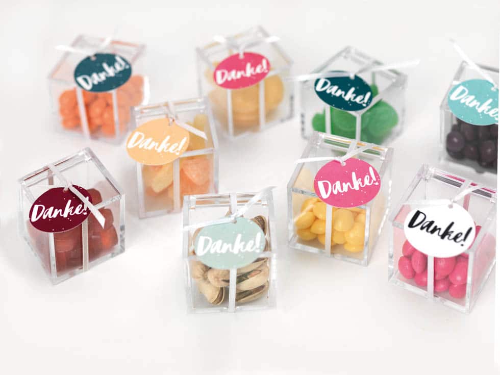 Gastgeschenke Ideen farbig Gastgeschenke Ideen farbig