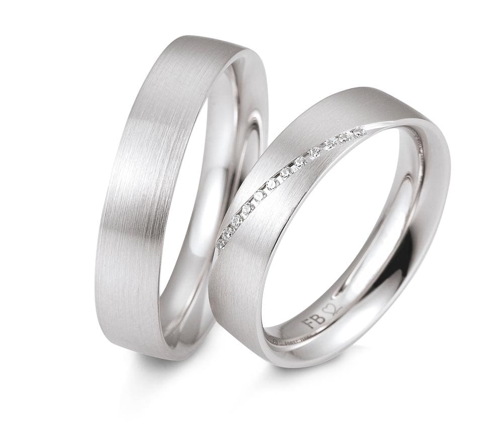 Eheringe Platin