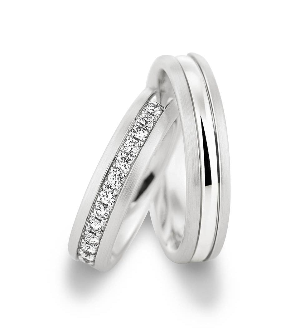 Hochzeitsringe silberfarben