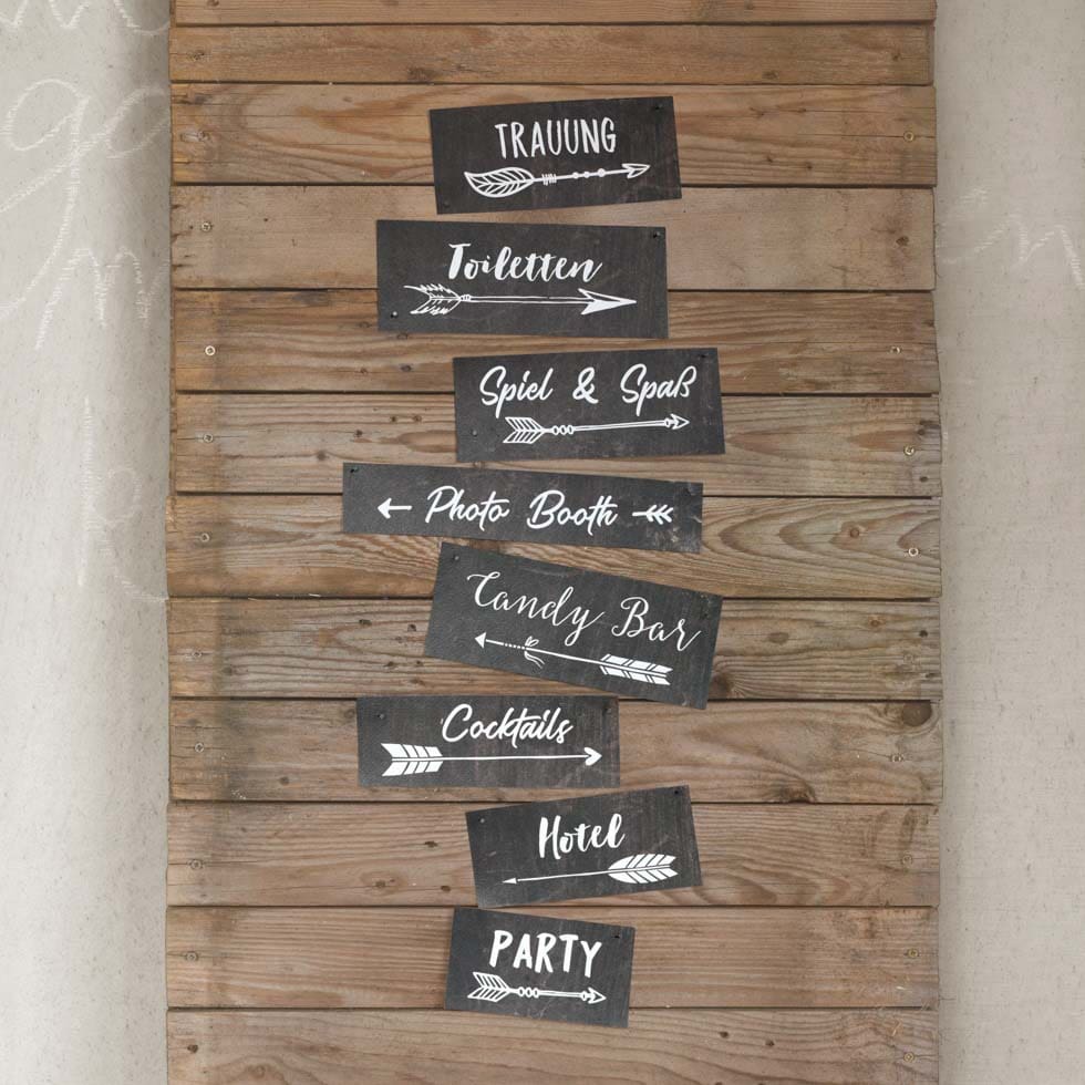 Hochzeitsschilder Wegweiser DIY Holz Hochzeitsschilder Wegweiser DIY Holz