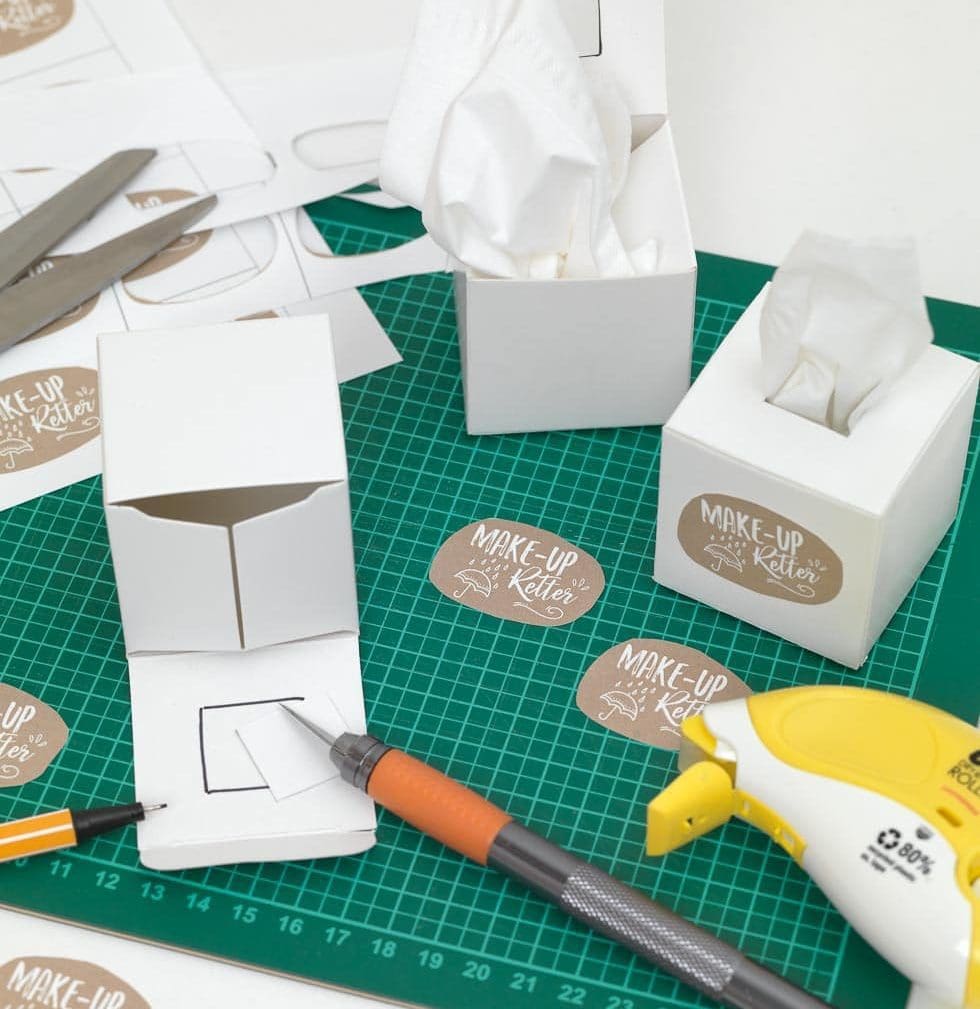 Freudentränen Box DIY Freudentränen Tissuebox selber machen Anleitung