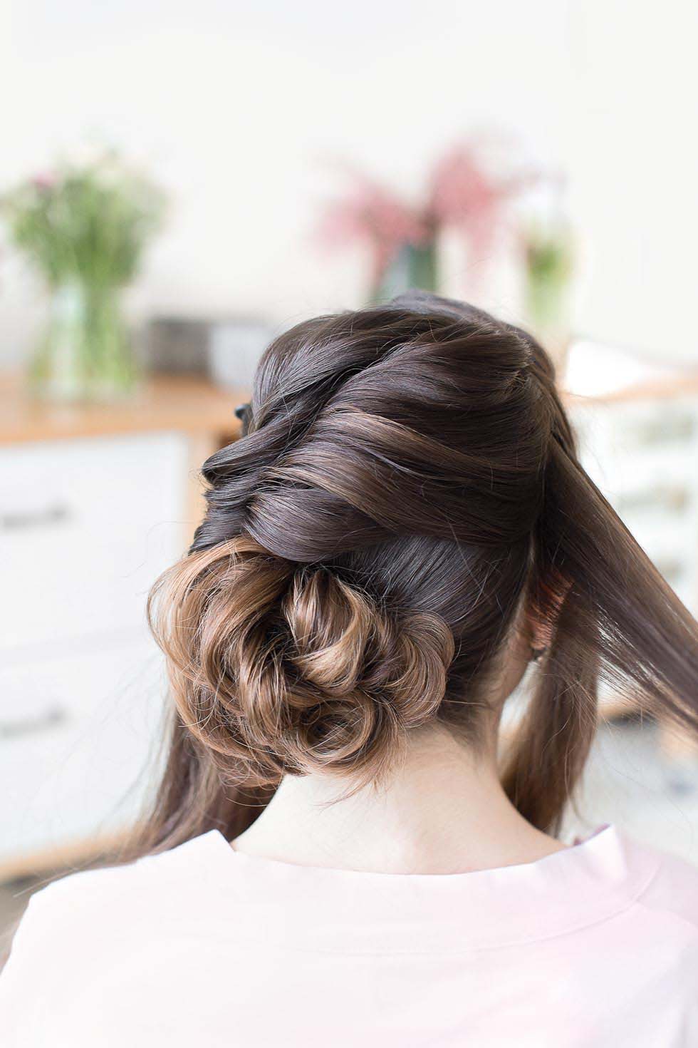 Hochsteckfrisuren Anleitung Hochsteckfrisuren Anleitung