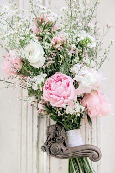 Brautstrauß in Rosa und Weiß Brautstrauß Rosa und Weiß