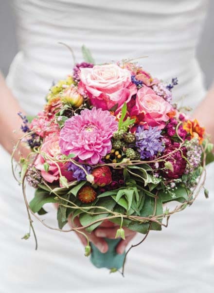 Brautstrauß Rosa und Flieder Brautstrauß Rosa und Flieder