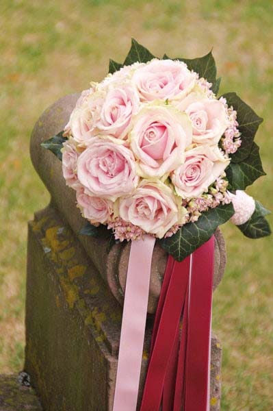 Brautstrauß in Rosa klassisch Brautstrauß Rosa klassisch