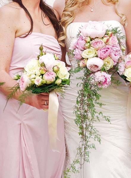 Brautstrauß in Rosa und Weiß Brautstrauß Rosa und Weiß