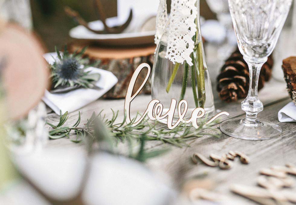 Tischdeko Hochzeit Holz Tischdeko Hochzeit Holz