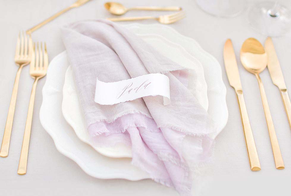 Tischdeko Hochzeit gold lila Tischdeko Hochzeit gold lila