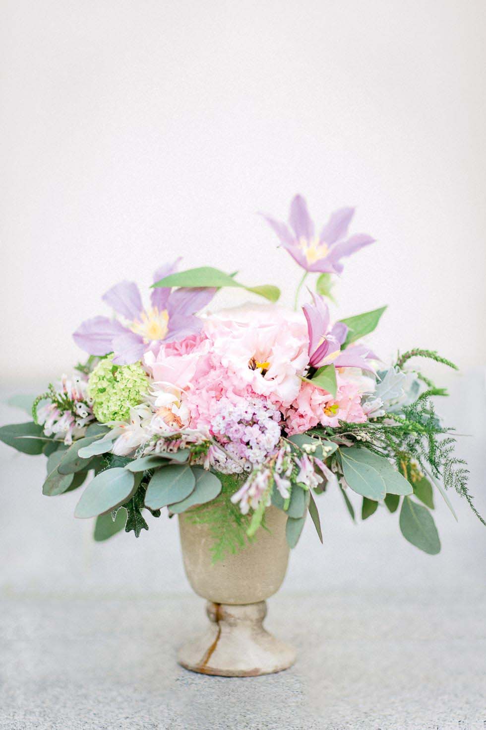 Tischdeko Hochzeit Rosa Lila Grün