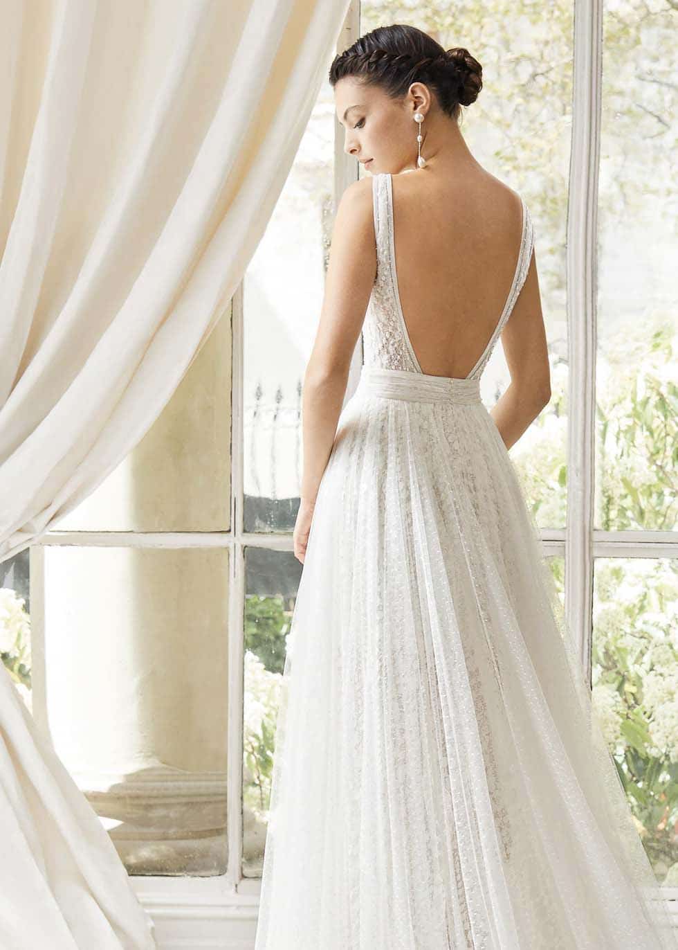 Brautkleider ROSA CLARA COUTURE Kleid mit Tüllrock