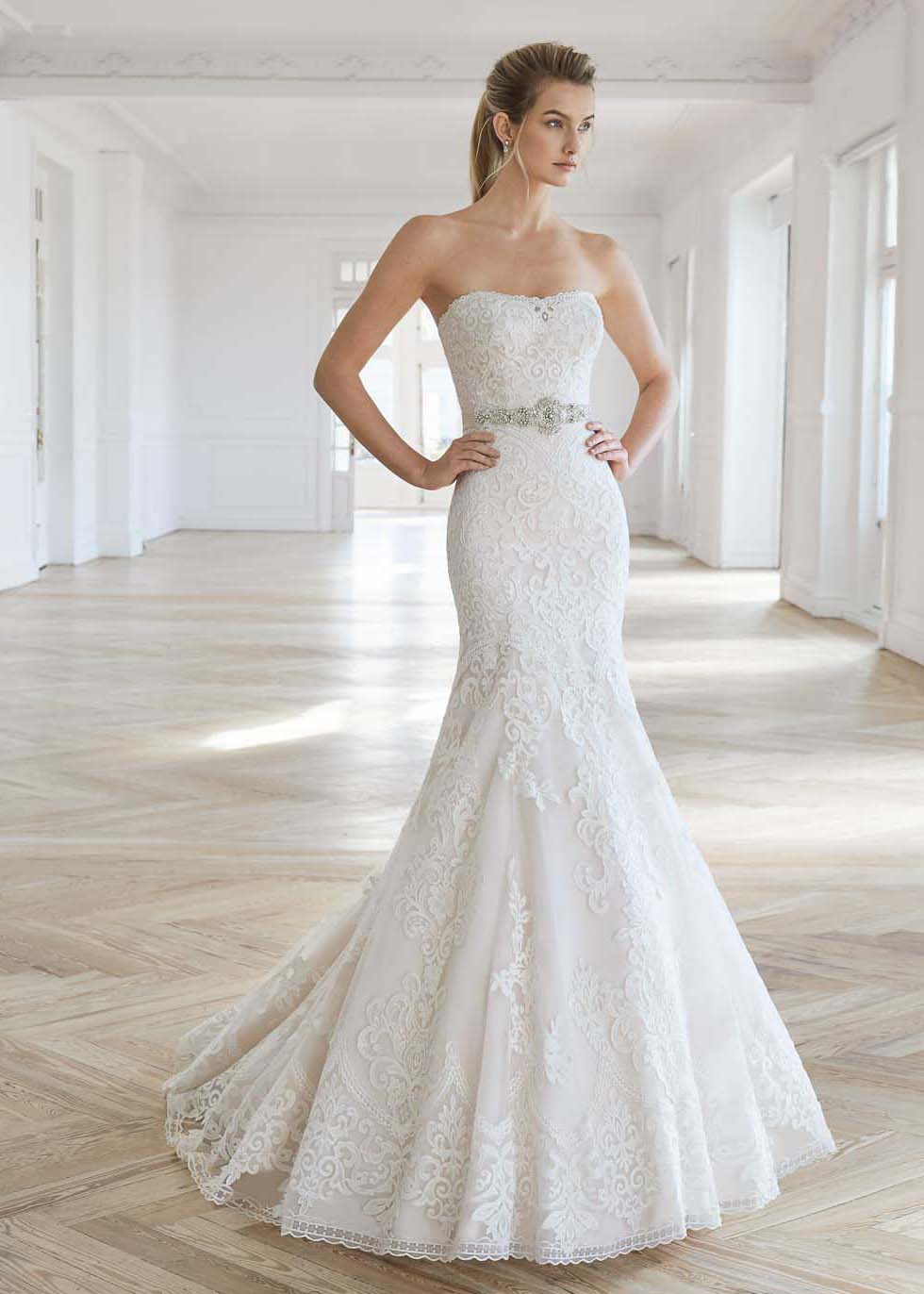 Brautkleider Aire Barcelona Hochzeitskleid Trompete