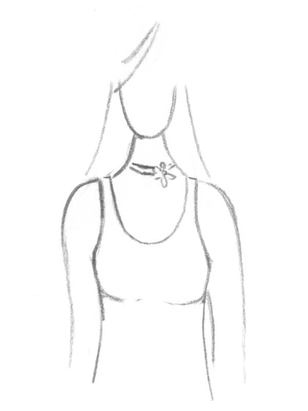 Brautkleid-Ausschnitt_Tanktop Brautkleid Tanktop Ausschnitt