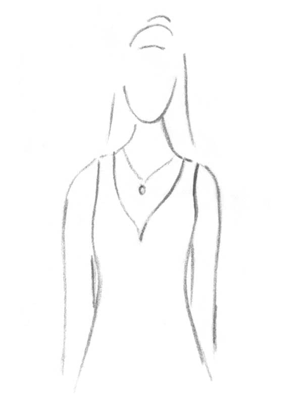 Brautkleid-Ausschnitt_V-Ausschnitt Brautkleid V-Ausschnitt