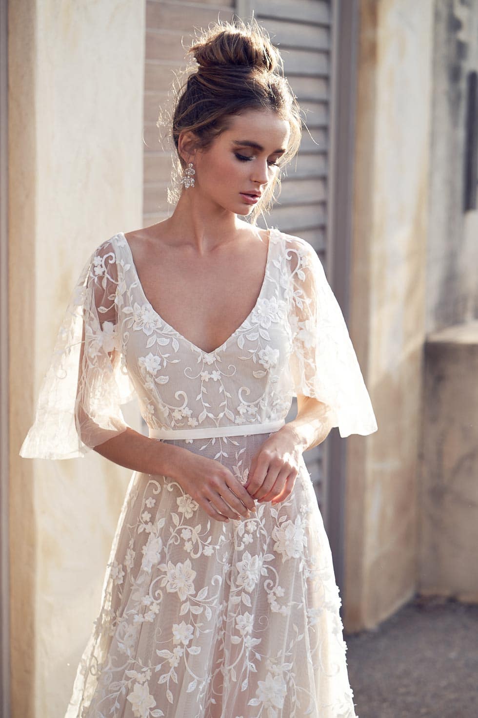 Brautkleider Anna Campbell Brautkleid Ärmel Anna Campbell