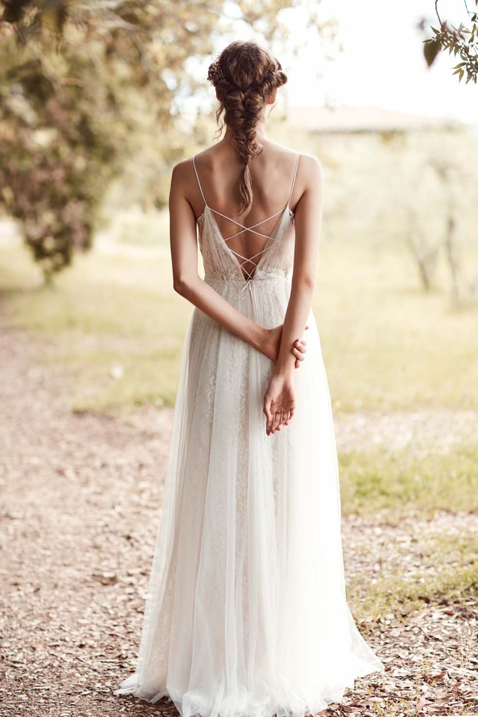 Brautkleider Boho von Anna Kara Brautkleid Farbe Naturweiß