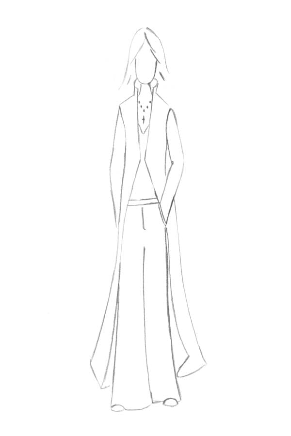 Brautkleidform_Anzug Brautkleid Anzug